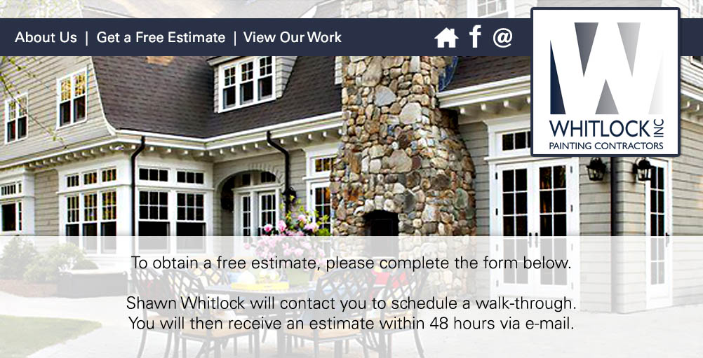 Get an estimate from Whitlock Painting, Inc.